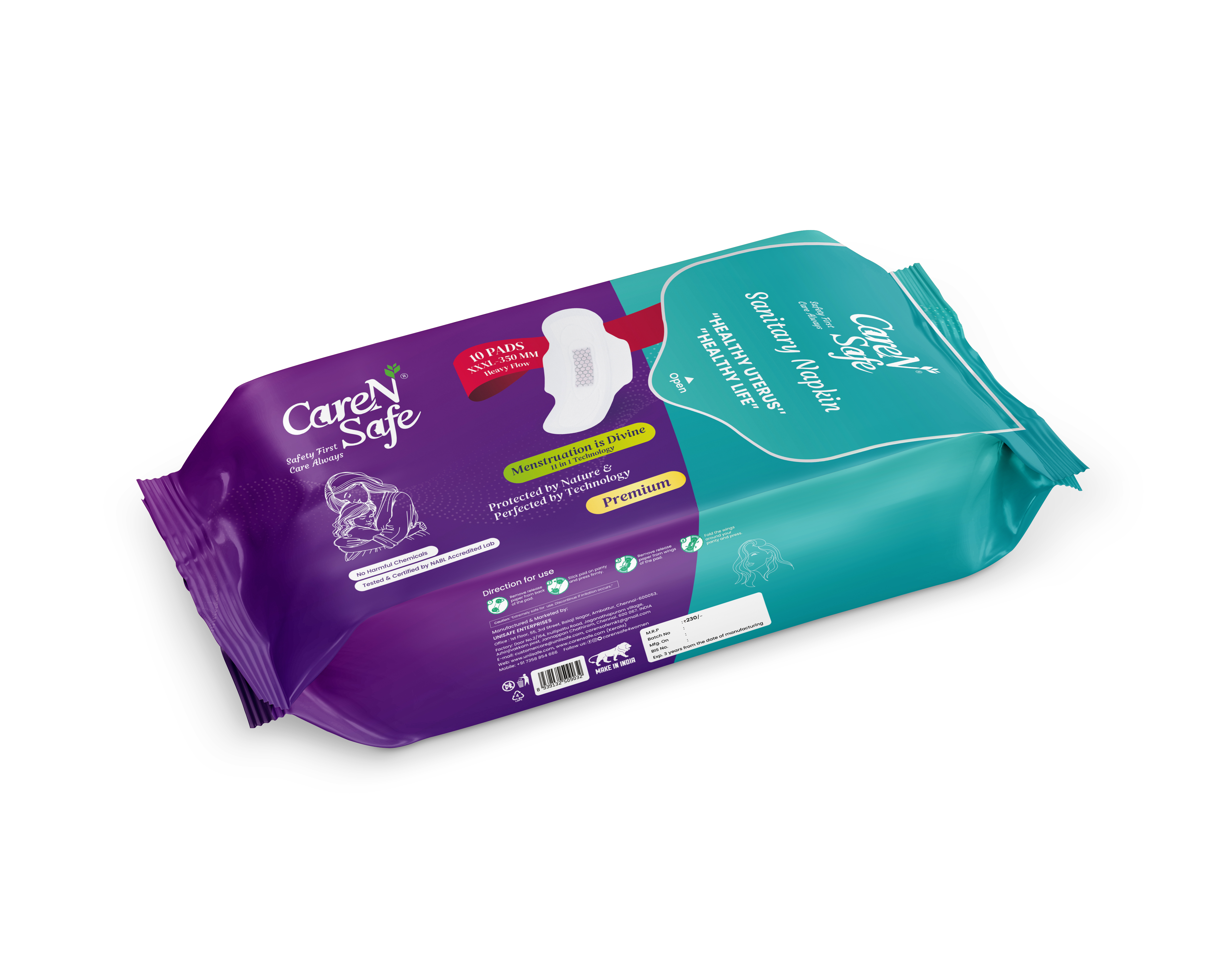 Heavy Flow -CareNSafe_350mm